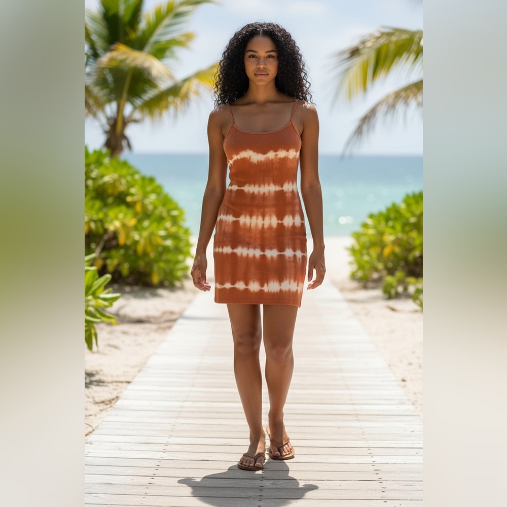Billabong Tie-Dye Mini Dress – Size XS